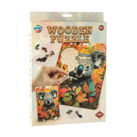Drewniane puzzle Koala Unikalne kształty 130 szt. MOXY | artmie.pl