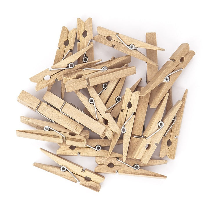 Drewniane spinacze do bielizny 4,8 cm - 20 szt. | Artmie
