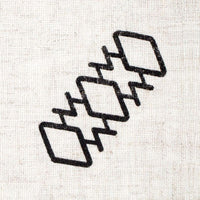 Drewniany stempel ROSA TALENT nr 10 Geometria 7x3 cm | Artmie