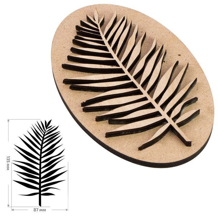 Drewniany stempel ROSA TALENT nr 2 Botanical 9x13,5 cm | Artmie
