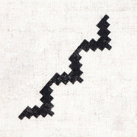 Drewniany stempel ROSA TALENT nr 6 Geometria 7,5x1,5 cm | Artmie