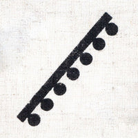 Drewniany stempel ROSA TALENT nr 8 Geometria 7x1,2 cm | Artmie