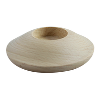 Drewniany świecznik na tealight Pentart - dysk 3, 10x3 cm