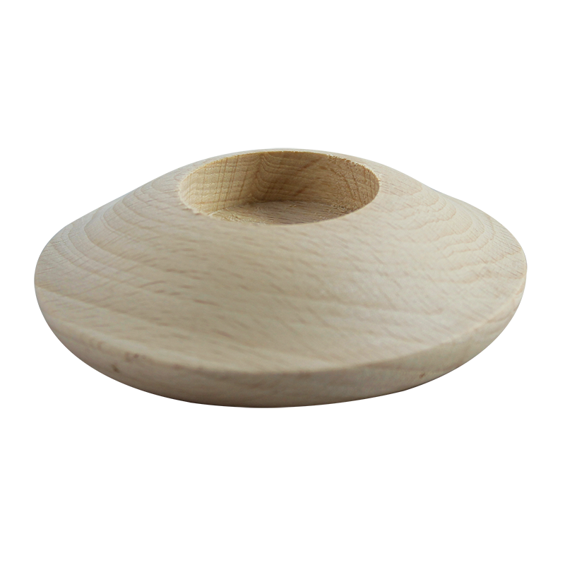 Drewniany świecznik na tealight Pentart - dysk 3, 10x3 cm