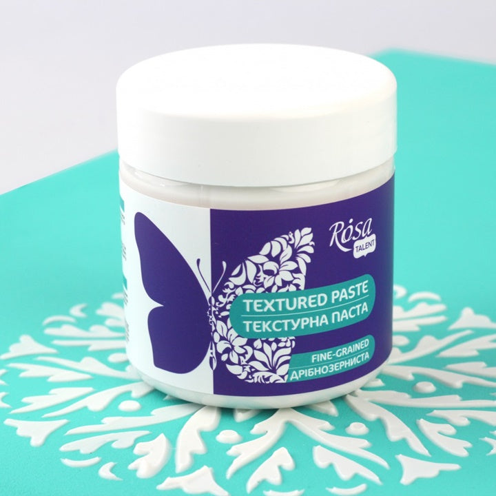 Drobnoziarnista pasta strukturalna Rosa 150 ml | Artmie