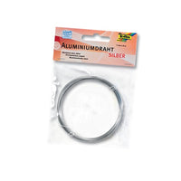 Drut florystyczny aluminiowy - Srebrny / 1mm x 5m | Artmie