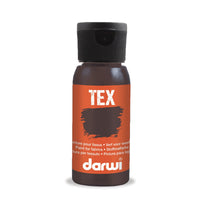 DARWI TEX farba do tkanin 50 ml – Dark Brown