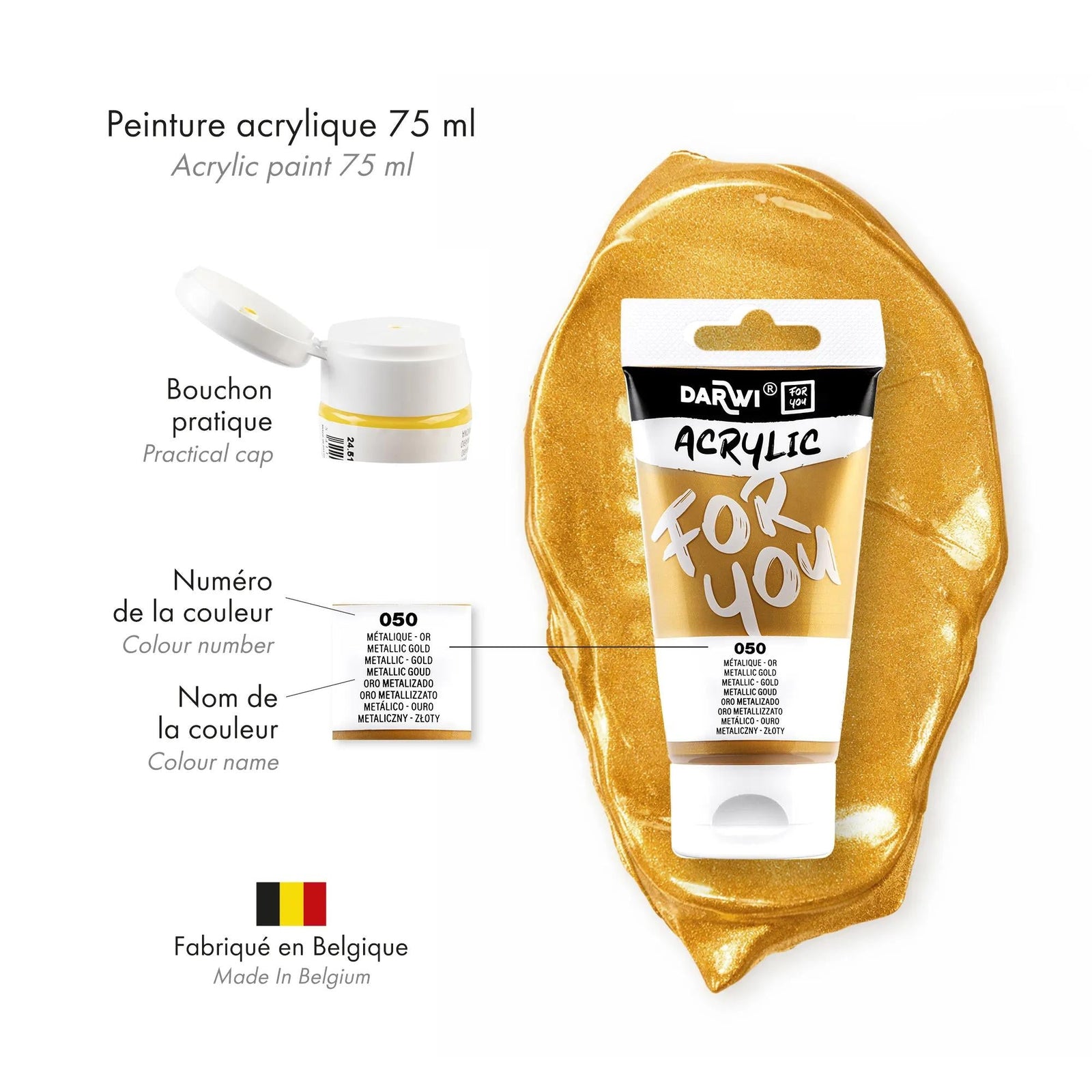 Farba akrylowa DARWI Acryl 75 ml