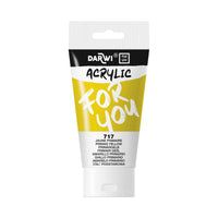 Farba akrylowa DARWI Acryl 75 ml – Żółty