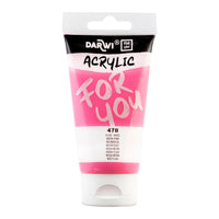 Farba akrylowa DARWI Acryl 75 ml – Neonowy różowy