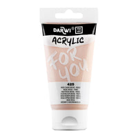 Farba akrylowa DARWI Acryl 75 ml – Różowy beż