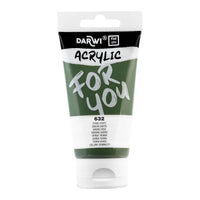 Farba akrylowa DARWI Acryl 75 ml – Ziemia zielona