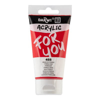 Farba akrylowa DARWI Acryl 75 ml – Czerwień pirolowa
