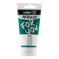 Farba akrylowa DARWI Acryl 75 ml – Zieleń ftalowa