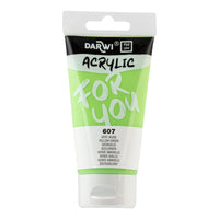 Farba akrylowa DARWI Acryl 75 ml – Żółtozielony