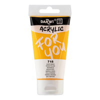 Farba akrylowa DARWI Acryl 75 ml – Żółcień indyjska