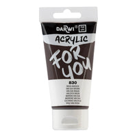 Farba akrylowa DARWI Acryl 75 ml – Brąz Van Dycka