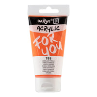 Farba akrylowa DARWI Acryl 75 ml – Cynober pirolowy