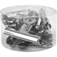 Duży metalowy klips 75mm / 6szt | różne kolory | Artmie