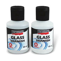 Dwuskładnikowy lakier, żywica Pentart - efekt szkła / 40 ml   40 ml | Artmie