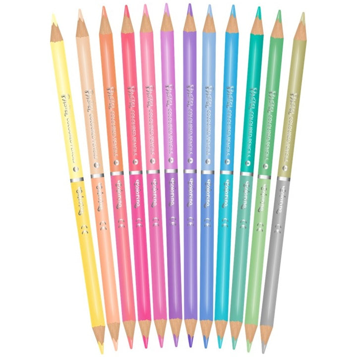 Dwustronne kredki pastelowe Colorino | Artmie