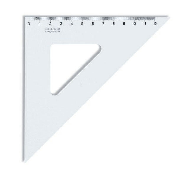 Ekierka równoramienna 12cm | Artmie