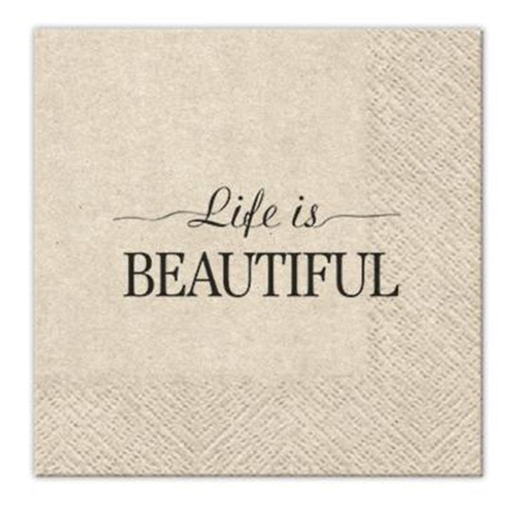 EKO serwetki do Decoupage Beautiful Life / 1 szt | Artmie