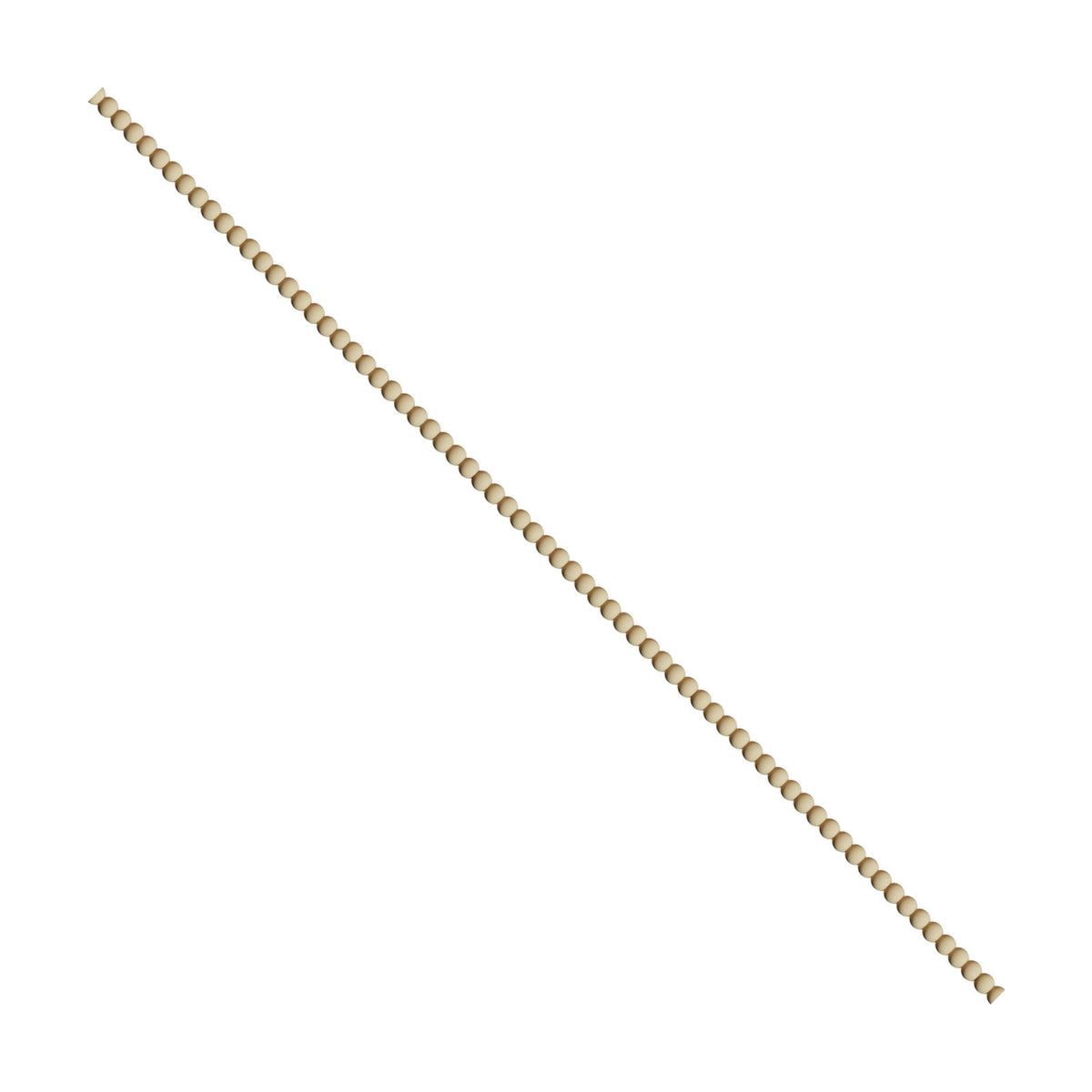Elastic wood stripe 100 cm – MD 0912 koralik 1,2 x