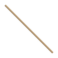 Elastic wood stripe 100 cm – MDM 0408 skręcony 0,8 x