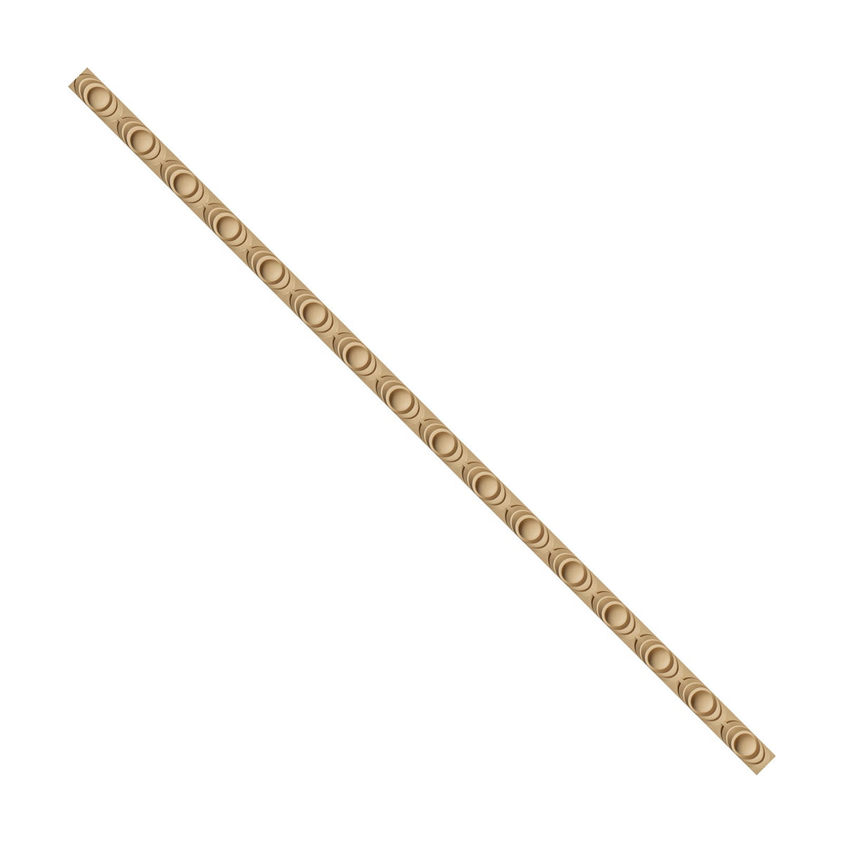 Elastic wood stripe 100 cm – wzór w kropki 1,9 x