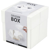 Exploding box – biel