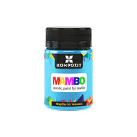 Farba akrylowa do tekstyliów i skóry MAMBO 50 ml | różne odcienie - niebieska