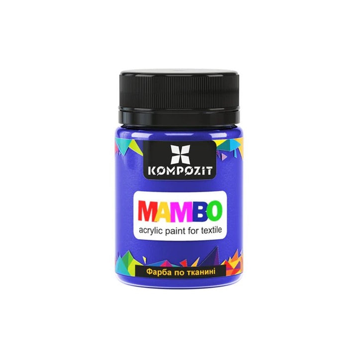 Farba akrylowa do tekstyliów i skóry MAMBO 50 ml | różne odcienie - jasnofioletowa