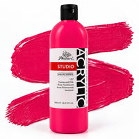 Farba akrylowa fluorescencyjna Phoenix 157 różowa 500 ml