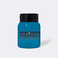 Farba akrylowa Maimeri Acrilico 500 ml – Błękit podstawowy (Cyan)