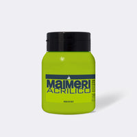 Farba akrylowa Maimeri Acrilico 500 ml – Permanentna żółtawa zieleń