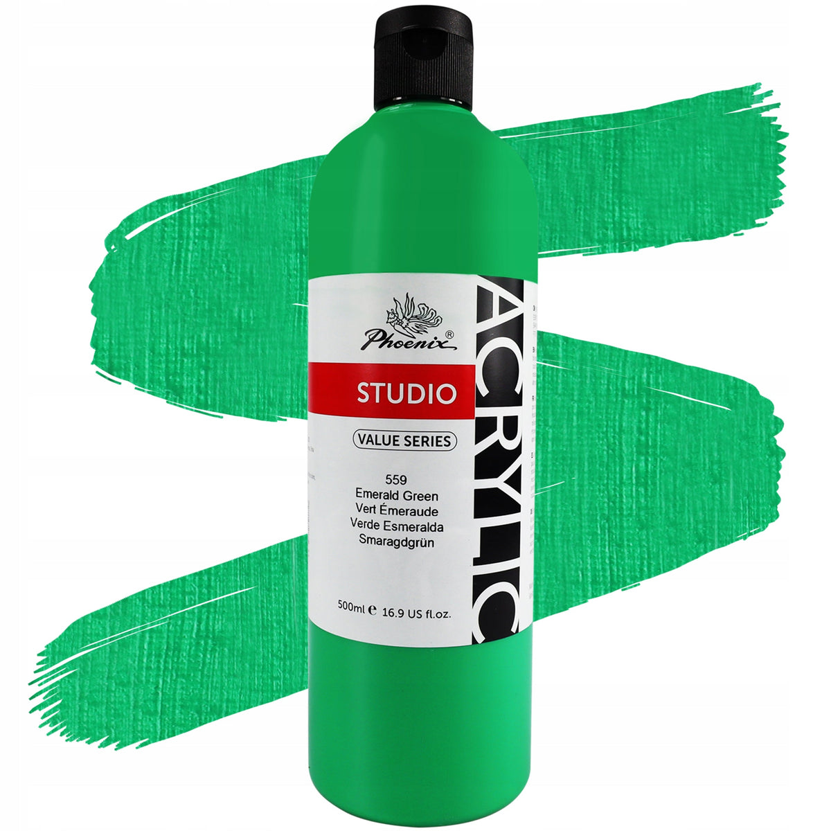Farba akrylowa Phoenix 500 ml – wybór koloru