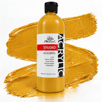 Farba akrylowa Phoenix 500 ml – wybór koloru – żółty / 676