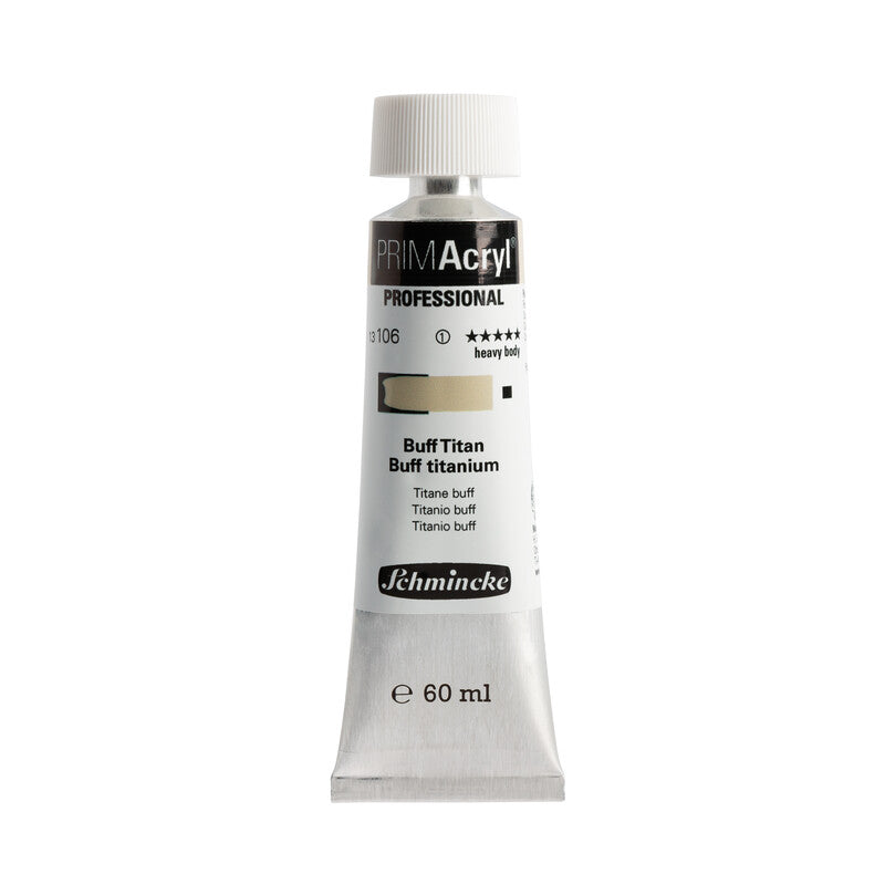 Farba akrylowa Schmincke PRIMAcryl Professional 60 ml – 106 Tytanowy płowy