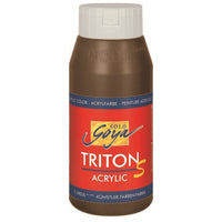 Farba akrylowa Solo Goya Triton S 750 ml | różne odcienie - Czarna