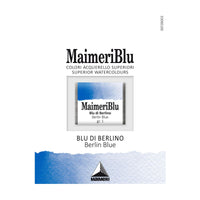 Farba akwarelowa Maimeri Blu – półkostka 1.5 ml – Błękit berliński