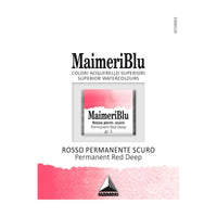 Farba akwarelowa Maimeri Blu – półkostka 1.5 ml – Czerwień trwała ciemna