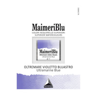 Farba akwarelowa Maimeri Blu – półkostka 1.5 ml – Ultramaryna niebieska