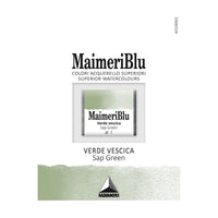Farba akwarelowa Maimeri Blu – półkostka 1.5 ml – Zieleń soczysta