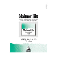 Farba akwarelowa Maimeri Blu – półkostka 1.5 ml – Zieleń Veronese'a