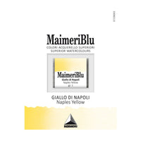 Farba akwarelowa Maimeri Blu – półkostka 1.5 ml – Żółcień neapolitańska