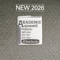Farba akwarelowa Schmincke AKADEMIE półkostka - Golden pink – 775 Jasnoszary
