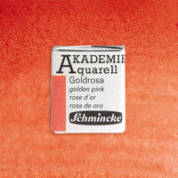Farba akwarelowa Schmincke AKADEMIE półkostka - Golden pink