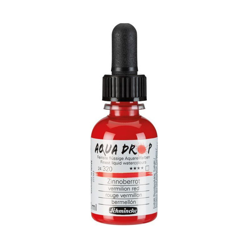 Farba akwarelowa Schmincke AQUA DROP 30 ml – 320 Czerwień cynobrowa