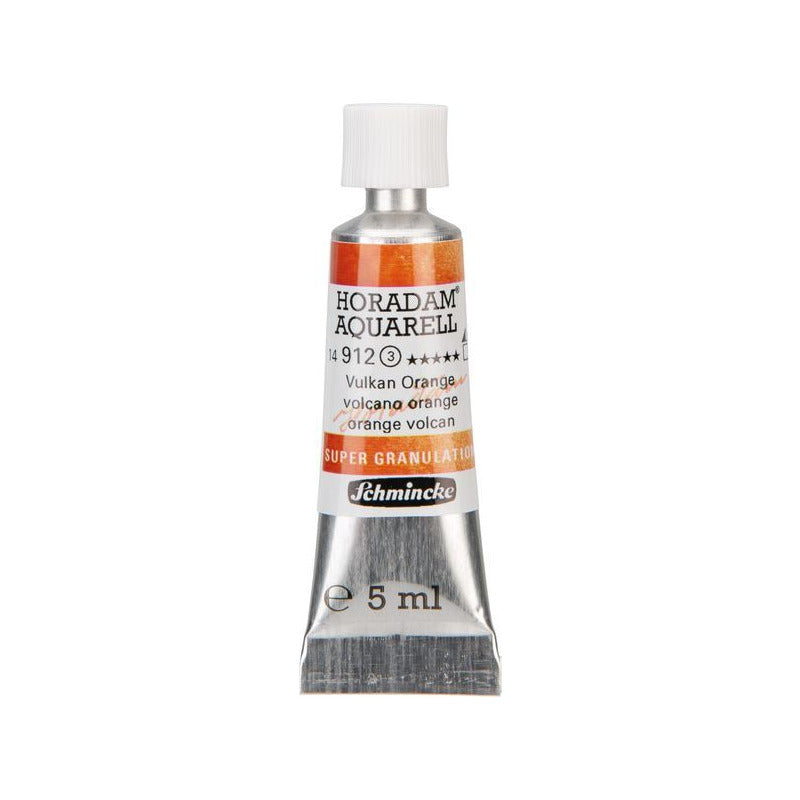 Farba akwarelowa Schmincke Horadam w tubce 5 ml – Volcano yellow – 912 Volcano pomarańczowy